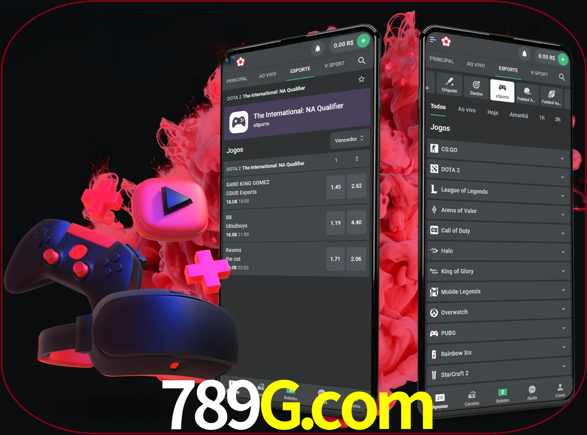 Para ter a aplicação móvel 789g no seu smartphone, basta descarregar o ficheiro apk e seguir as instruções.